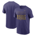 Футболка Baltimore Ravens Nike Purple Pursuit Power