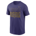 Футболка Baltimore Ravens Nike Purple Pursuit Power