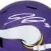 Jordan Addison Minnesota Vikings Autographed Fanatics Authentic Riddell Speed Replica Helmet
