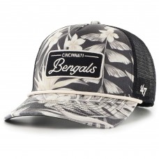 Бейсболка Cincinnati Bengals 47 Tropicalia Hitch Trucker - Black