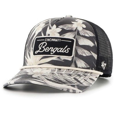 Бейсболка Cincinnati Bengals 47 Tropicalia Hitch Trucker - Black