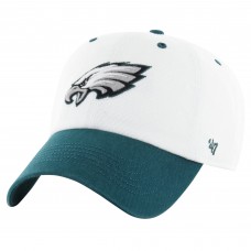 Бейсболка Philadelphia Eagles 47 Double Header Diamond - White/Midnight Green