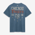 Футболка Chicago Bears Fanatics Blue Washed Americana