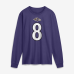 Футболка с длинным рукавом Baltimore Ravens Lamar Jackson Nike Purple Name & Number