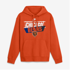 Толстовка Chicago Bears Nike Orange Rewind Club Толстовка Chicago Bears Nike Orange Rewind Club