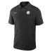 Поло Pittsburgh Steelers Nike Black Dri-FIT Victory