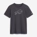 Футболка Buffalo Bills Nike Anthracite Fractal Logo Футболка Buffalo Bills Nike Anthracite Fractal Logo
