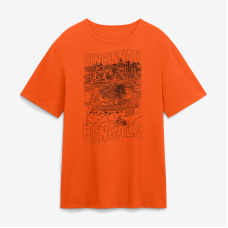 Футболка Cincinnati Bengals Fanatics Orange 2026 Open In Orange Футболка Cincinnati Bengals Fanatics Orange 2026 Open In Orange