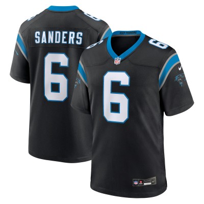 Игровая джерси Miles Sanders Carolina Panthers Nike Team - Black