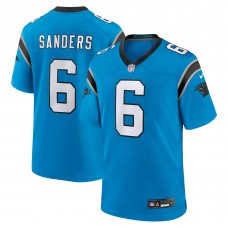 Игровая джерси Miles Sanders Carolina Panthers Nike Team - Blue