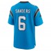 Игровая джерси Miles Sanders Carolina Panthers Nike Team - Blue