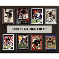 Las Vegas Raiders 12 x 15 Trading Card Plaque Las Vegas Raiders 12 x 15 Trading Card Plaque
