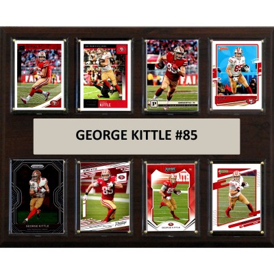 San Francisco 49ers George Kittle 12 x 15 Trading Card Plaque