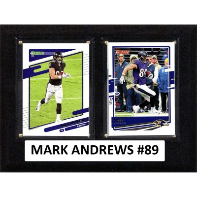 Baltimore Ravens Mark Andrews 6 x 8 Trading Card Plaque