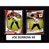 Cincinnati Bengals Joe Burrow 6 x 8 Trading Card Plaque