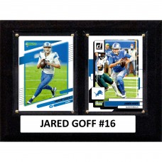 Detroit Lions Jared Goff 6 x 8 Trading Card Plaque