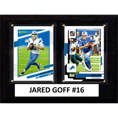 Detroit Lions Jared Goff 6 x 8 Trading Card Plaque