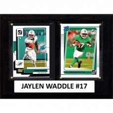 Miami Dolphins Jaylen Waddle 6 x 8 Trading Card Plaque