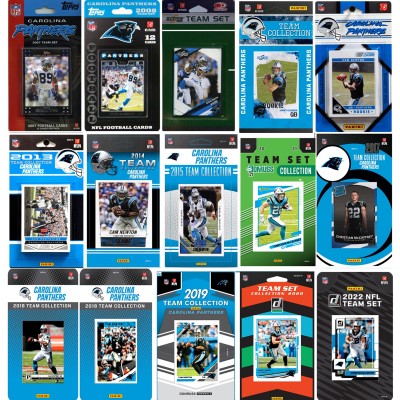 Carolina Panthers Trading Cards Team Sets