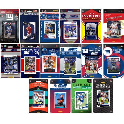 New York Giants Trading Cards Team Sets