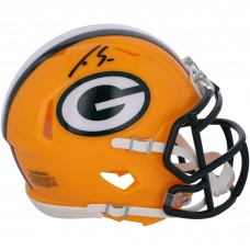 Luke Musgrave Green Bay Packers Fanatics Authentic Autographed Riddell Speed Mini Helmet