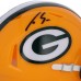 Luke Musgrave Green Bay Packers Fanatics Authentic Autographed Riddell Speed Mini Helmet