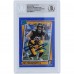 Pat Freiermuth Pittsburgh Steelers 2021 Panini Donruss Optic Rated Rookie Blue Scope #232 Beckett Fanatics Witnessed Authenticated Rookie Card