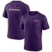 Футболка Super Bowl LVIII Las Vegas Tri-Blend - Heather Purple