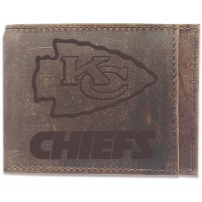 Кошелек Kansas City Chiefs Bifold Leather - Brown