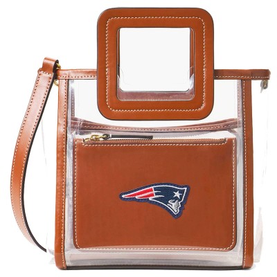 WoNew England Patriots STAUD Clear Mini Shirley Bag