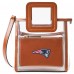 WoNew England Patriots STAUD Clear Mini Shirley Bag WoNew England Patriots STAUD Clear Mini Shirley Bag