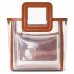 WoNew England Patriots STAUD Clear Mini Shirley Bag