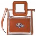 Сумка Baltimore Ravens STAUD Womens Clear Mini Shirley