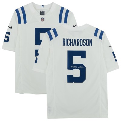 Anthony Richardson Indianapolis Colts Fanatics Authentic Autographed White Nike Limited Jersey