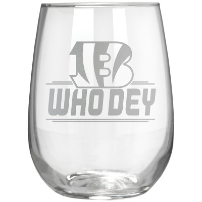 Бокал Cincinnati Bengals Etched 17oz. Rally Cry