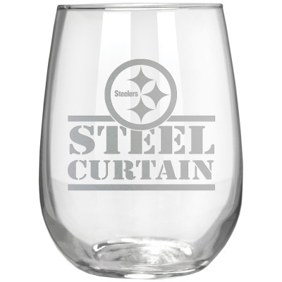 Бокал Pittsburgh Steelers Etched 17oz. Rally Cry