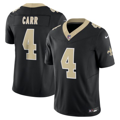 Игровая джерси Derek Carr New Orleans Saints Nike Vapor F.U.S.E. Limited - Black