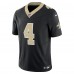 Игровая джерси Derek Carr New Orleans Saints Nike Vapor F.U.S.E. Limited - Black