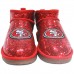 Ботинки San Francisco 49ers Cuce Womens Sequin Ankle - Red