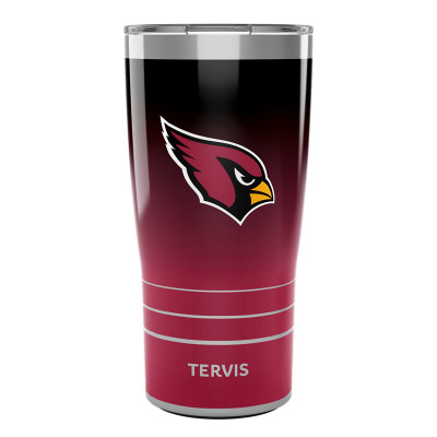 Термос Arizona Cardinals Tervis 20oz. Ombre Stainless Steel