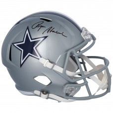 Roger Staubach Dallas Cowboys Fanatics Authentic Autographed Riddell Speed Replica Helmet
