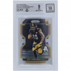 Pat Freiermuth Pittsburgh Steelers Autographed 2021 Panini Prizm #362 Beckett Fanatics Witnessed Authenticated 9/10 Rookie Card