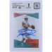 Tua Tagovailoa Miami Dolphins Autographed 2020 Panini Clear Vision Rookies #CV-2 Beckett Fanatics Witnessed Authenticated 9/10 Rookie Card