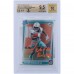 Jaylen Waddle Miami Dolphins Autographed 2021 Panini Donruss Optic Rated Rookie Orange Ink #208 Beckett Fanatics Witnessed Authenticated 9.5/10 Rookie Card with FINS UP Inscription