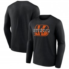 Cincinnati Bengals Black Advance to Victory Long Sleeve T-Shirt