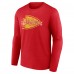 Kansas City Chiefs Red Advance to Victory Long Sleeve T-Shirt