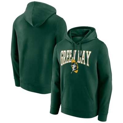 Толстовка Green Bay Packers Green Gridiron Classics Campus Standard