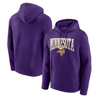 Minnesota Vikings Purple Gridiron Classics Campus Standard Pullover Hoodie