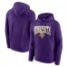 Minnesota Vikings Purple Gridiron Classics Campus Standard Pullover Hoodie