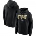 Pittsburgh Steelers Black Gridiron Classics Campus Standard Pullover Hoodie